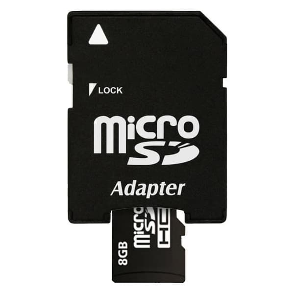 8GB Class 10 Micro-SD-minneskort + SD-adapter - ImroCard