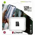 Miniatyrbillede 3 af 4: Mikro-SD-hukommelseskort med adapter Kingston Canvas Select Plus 128 GB