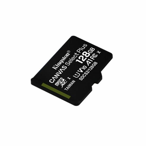 Mikro-SD-hukommelseskort med adapter Kingston Canvas Select Plus 128 GB