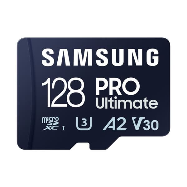 SAMSUNG MINNESKORT 128 GB MICRO-SD Pro Ultimate Class 10 MB-MY128SA/WW