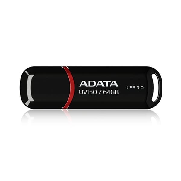 USB-minne Adata UV150 Svart 64 GB
