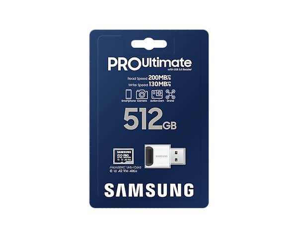 Samsung MB-MY512SB/WW minneskort 512 GB MicroSDXC UHS-I (MB-MY512SB/WW)