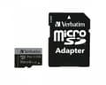 Miniatyrbild 1 av 2: Verbatim PRO U3 - Flash-minneskort (microSDXC till SD-adapter ingår) - 512 GB - A2 / UHS-I U3 / Klass 10 - microSDXC UHS-I (47046)