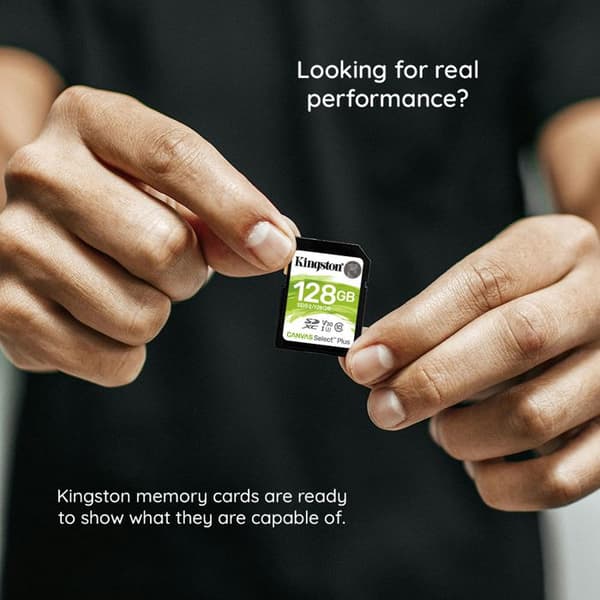 Kingston SDG3/64GB minneskort SD-kort (64GB SDXC Canvas Go Plus 170R C10 UHS-I U3 V30)