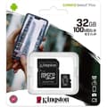 Miniatyrbild 1 av 2: KINGSTON Canvas Select Plus SDCS2 32GB 32GB Micro SD-minneskort Klass 10 A1 100MB/s + Adapter ingår