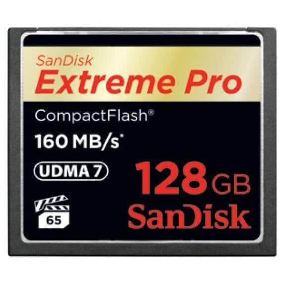 SANDISK Extreme Pro CF 160Mb/S 128Gb