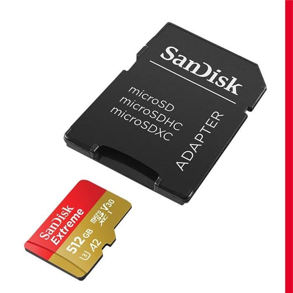 Minneskort - SANDISK - Extreme 32 GB - Klass 10 - Stöttålighet - Vattentät