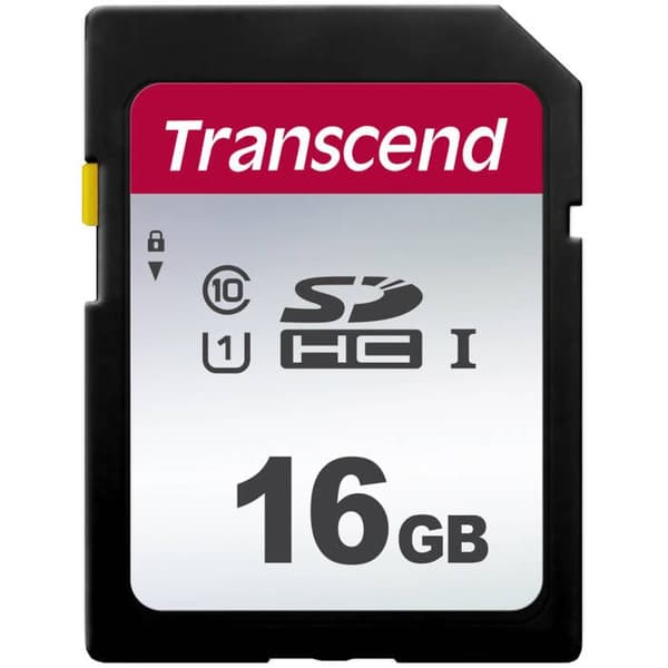 TRANSCEND 300S flashminneskort - 16 GB - UHS-I U1 / Class10