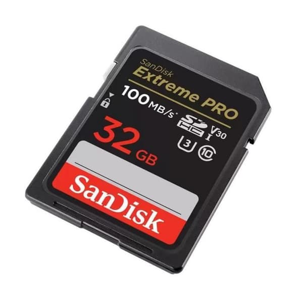 Sandisk Extreme Pro 32GB SDHC 100MB/S 90MB/S UHS-I V30 SDHC-minneskort