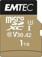 Emtec ECMSDM1TXC10SP minneskort 1000 GB MicroSDXC UHS-I Klass 10 (ECMSDM1TXC10SP)