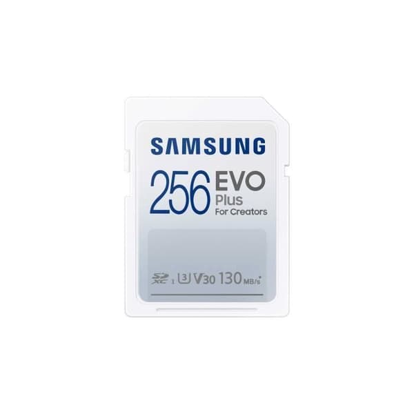 SAMSUNG EVO PLUS FLASHMINNE 256 GB SDXC UHS-I (MB-SC256K-EU)