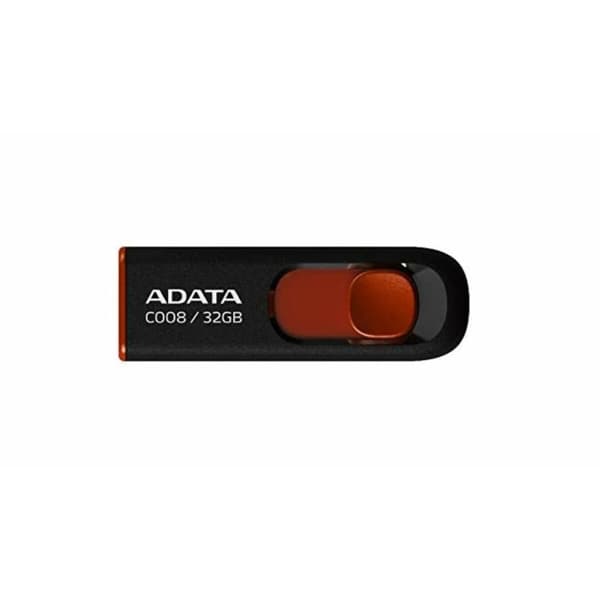 USB-minne Adata AC008-32G-RKD 32 GB Svart/Röd