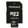 Miniatyrbild 3 av 4: Flashminneskort - INTENSO - 32GB microSDHC - Läshastighet upp till 45 MB/s - 2 års begränsad garanti