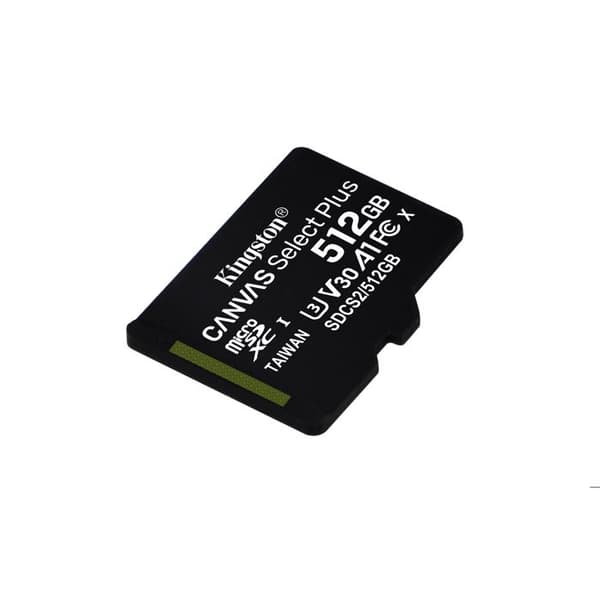 Kingston Canvas Select Plus Flash-minneskort - 512 GB - A1 / Video Class V30