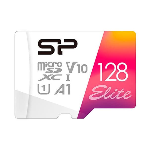 Silicon Power memory card microSDXC 128GB Elite + adapter