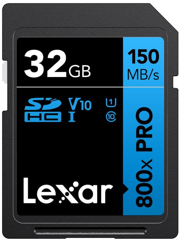 Lexar | Memory Card | Professional 800x PRO | 32 GB | SDXC | Flash memory class UHS-I