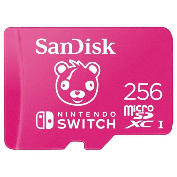 SanDisk microSDXC Extr 256 GB microSDXC-kort (A1/V30/U3/C10/R100/W90) Fortnite, Cuddle Team Leader 256 GB A1 Applicatio