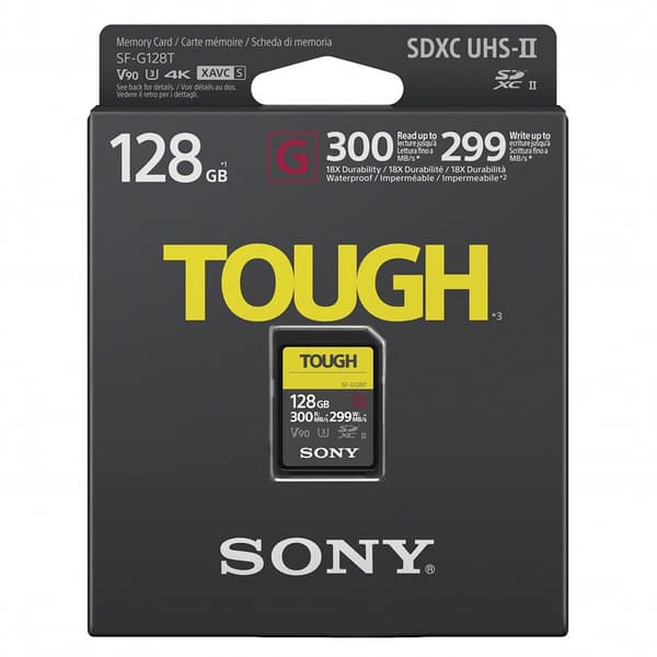 Sony Hukommelseskort Sfg1tg 128gb Sort