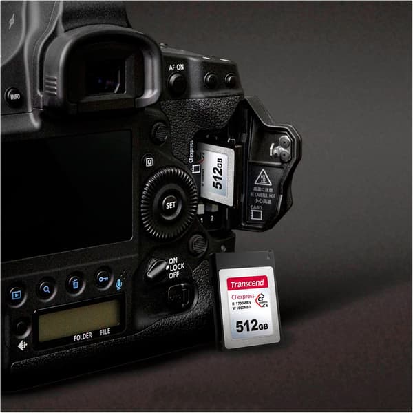 Transcend Hukommelseskort Cfexpress 512gb Tlc Sort