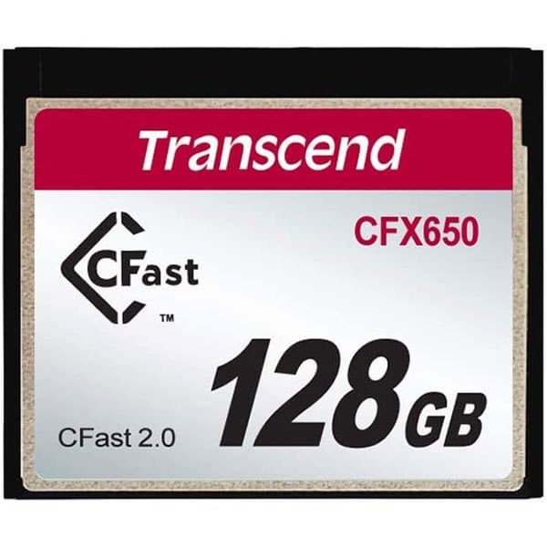 Transcend Hukommelseskort Cfx650 Cfast 2.0 128gb Hvid