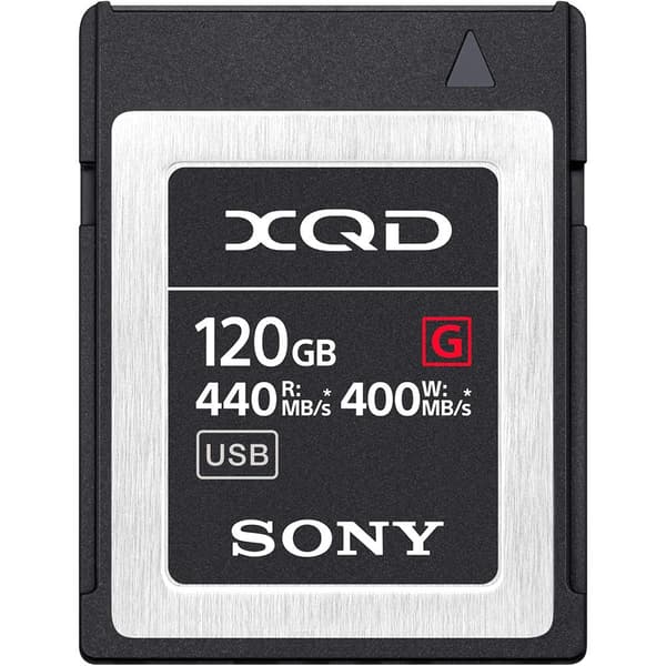 Sony Hukommelseskort Xqd G 120gb Sort