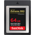 Miniatyrbillede 2 af 4: Sandisk Hukommelseskort Cf Express 2 64gb Extreme Pro Sdcfe-064g-gn4nn Sort