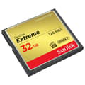 Miniatyrbillede 2 af 3: Sandisk Hukommelseskort Extreme Cf 32gb Udma7 Sdcfxsb-032g-g46 Sort,Gylden