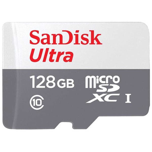 Sandisk Minneskort Ultra Micro Sdxc 128gb Grå