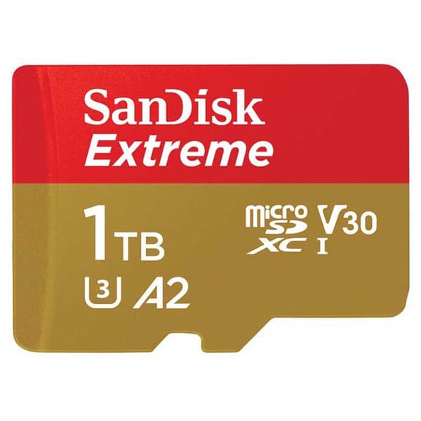 Sandisk Micro Sd-muistikortti Extreme 1 Tt Kultainen