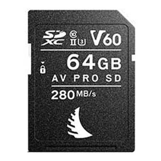 Angelbird Minneskort Av Pro Sd Mk2 V60 64gb Durchsichtig