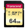 Miniatyrbillede 1 af 2: Transcend Hukommelseskort Sdxc 500s 64gb Class 10 Uhs-i U3 V30 Sort