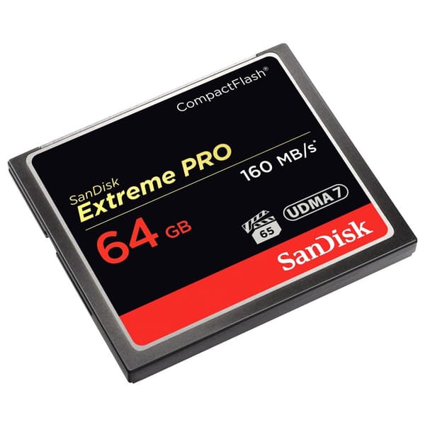 Sandisk Minneskort Extreme Pro 64gb Svart