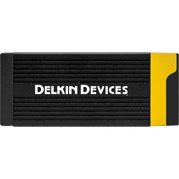 Delkin USB 32 CFexpress Type A , SD UHS-II -muistikortinlukija