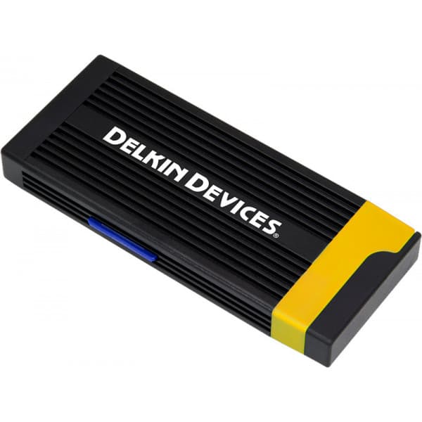 Delkin USB 3.2 CFexpress Type A & SD UHSII hukommelseskortlæser