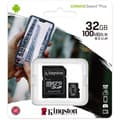 Pikkukuva 1 / 3: Kingston 32 Gt microSD Canvas Select Plus UHS-I Speed Class 1 (U1) -muistikortti