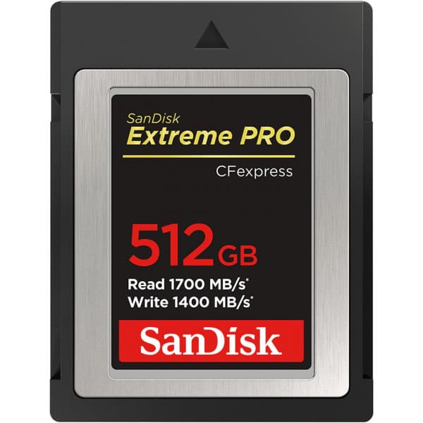 SanDisk CFexpress Extreme PRO 512 GB hukommelseskort