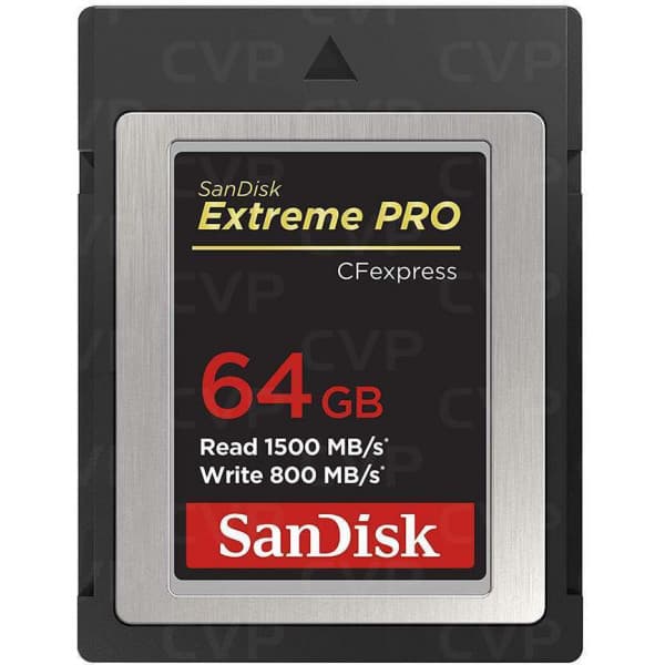 SanDisk CFexpress Extreme PRO 64 Gt -minneskort