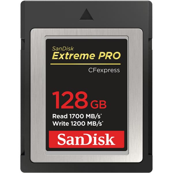SanDisk CFexpress Extreme PRO 128 Gt -minneskort