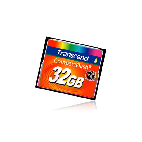 Transcend 32GB 133X CompactFlash hukommelseskort