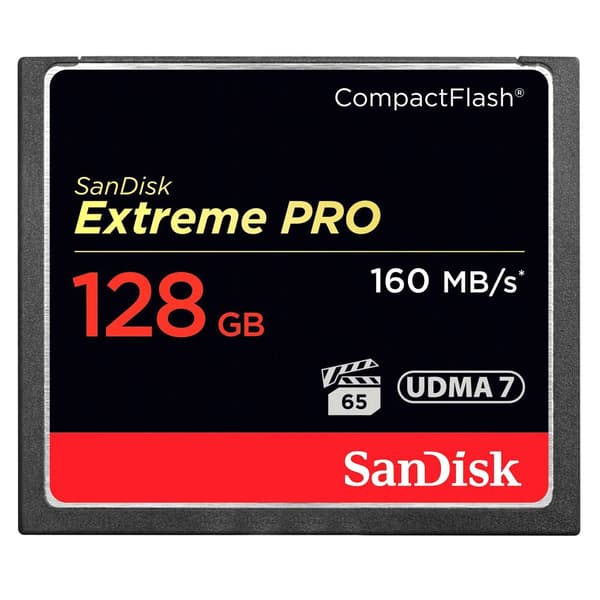 Sandisk Muistikortti Extreme Pro 128gb Musta