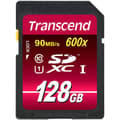 Miniatyrbillede 1 af 2: Transcend Hukommelseskort Sdxc 128gb Class10 Uhs-i 600x Ultimate Sort