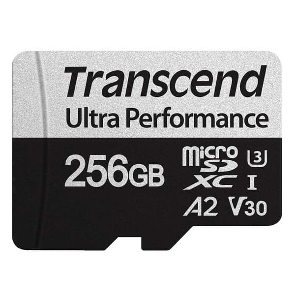 Transcend Hukommelseskort 340s 256gb Sort