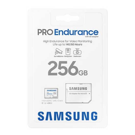 Samsung Muistikortti Pro Endurance Mb-mj256ka 256gb Valkoinen