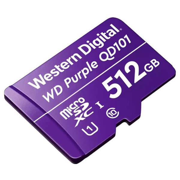 Western Digital Hukommelseskort Wdd512g1p0c Micro Sd 512 Gb Lilla
