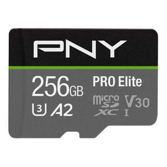 Pny Hukommelseskort Micro Sd 256gb Transparent