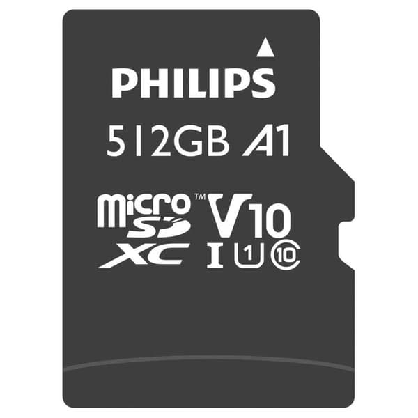 Philips Hukommelseskort Microsdxc 512gb