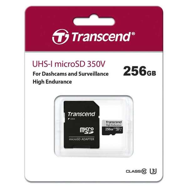 Transcend Hukommelseskort Microsdxc 256gb