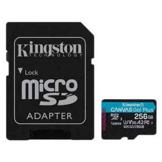Kingston Muistikortti Canva Go Plus Microsd 256gb Musta