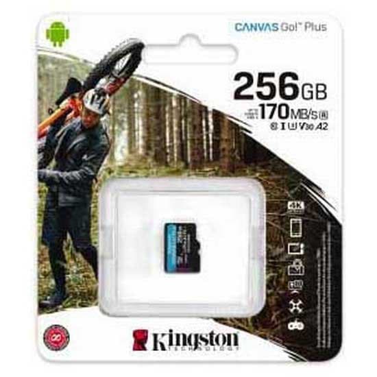 Kingston Muistikortti Canva Go Plus Microsd 256gb Musta