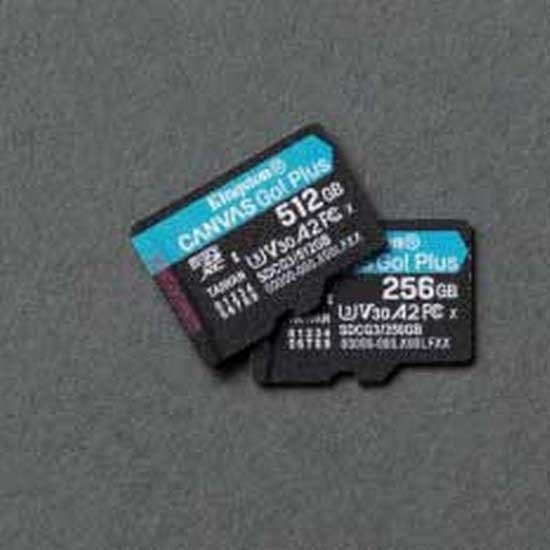 Kingston Muistikortti Canva Go Plus Microsd 256gb Musta